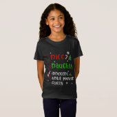 Beste Santa Nice Ondeugend Bewezen Schuldig Grappi T-shirt (Voorkant volledig)