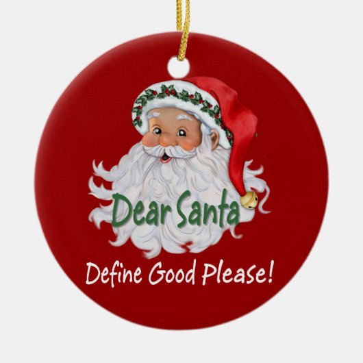Beste Santa Ornamenten (Voorkant)