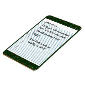 Beste Santa Premium Magnet Magneet (Linkerzijde)