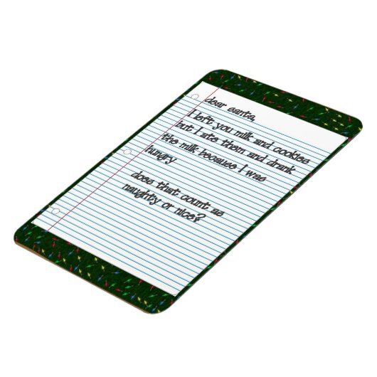 Beste Santa Premium Magnet Magneet (Linkerzijde)