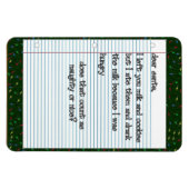 Beste Santa Premium Magnet Magneet (Horizontaal)