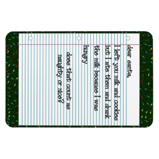 Beste Santa Premium Magnet Magneet (Horizontaal)