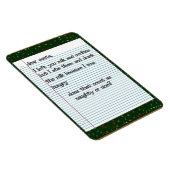 Beste Santa Premium Magnet Magneet (Rechterzijde)