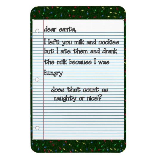 Beste Santa Premium Magnet Magneet (Verticaal)