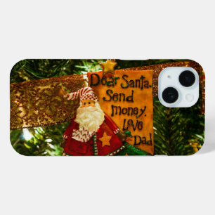 Beste Santa Send Money iPhone 15 Case
