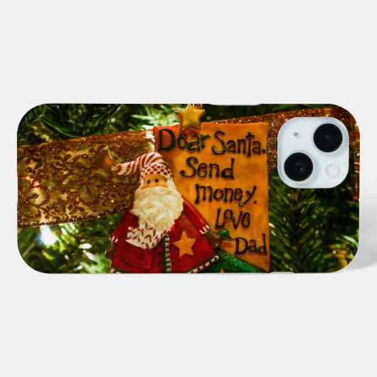 Beste Santa Send Money Case-Mate iPhone Case (Achterkant (horizontaal))