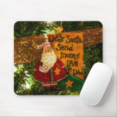 Beste Santa Send Money Muismat (Met muis)