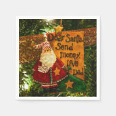 Beste Santa Send Money Servet (Voorkant)