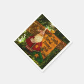 Beste Santa Send Money Servet (Hoek)