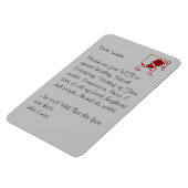 Beste Santa Spread Healing Social Distancing Ideeë Magneet (Linkerzijde)