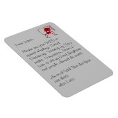 Beste Santa Spread Healing Social Distancing Ideeë Magneet (Rechterzijde)