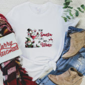 Beste Santa Wine T-shirt