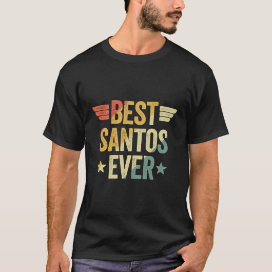 Beste Santos ooit T-shirt (Voorkant)
