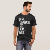 Beste Savannah Kat Moeder Ooit T-shirt (Voorkant volledig)