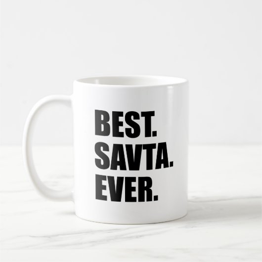 Beste Savta Ever Koffiemok (Links)