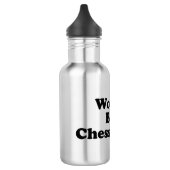 Beste schaakspeler ter wereld waterfles  (Links)