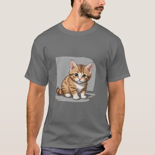 Beste schattige kleine kitten ooit t-shirt (Voorkant)