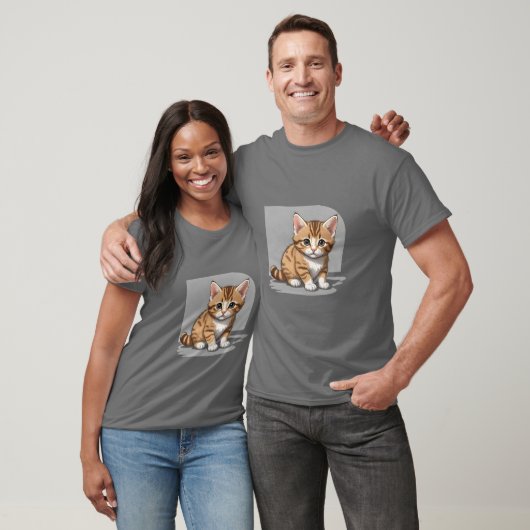 Beste schattige kleine kitten ooit t-shirt (Unisex)