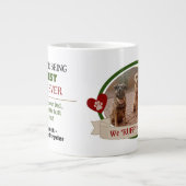 Beste Schattigee Funny Photo Dog Pap Mok (Voorkant)