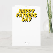 Beste Scheetvader Ooit Kaart (Achterkant)