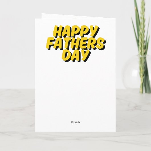 Beste Scheetvader Ooit Kaart (Achterkant)