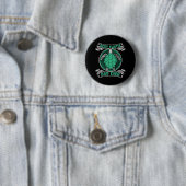 Beste schildpad papa ooit alligator snapping lover ronde button 5,7 cm (In situ)
