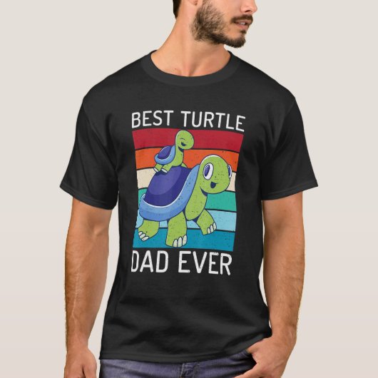 Beste schildpad voor pap ooit t-shirt (Voorkant)