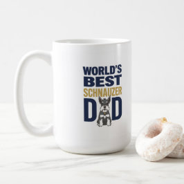 Beste Schnauzer-papa ter wereld Koffiemok