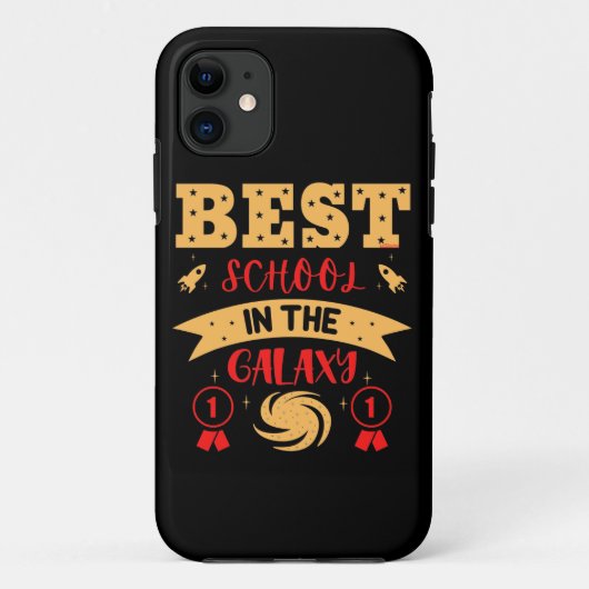 BESTE SCHOOL IN DE GALAXY grappig Case-Mate iPhone Case (Achterkant)