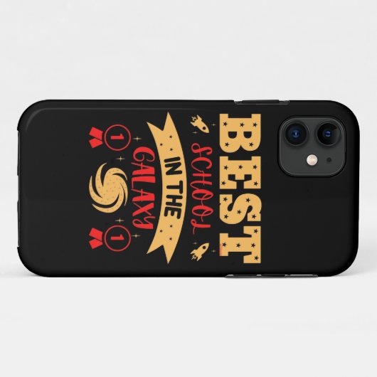 BESTE SCHOOL IN DE GALAXY grappig Case-Mate iPhone Case (Achterkant (horizontaal))