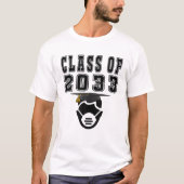 Beste school van 2033, Afstuderen eerste schooldag T-shirt (Voorkant)
