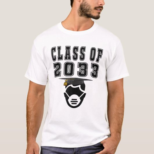 Beste school van 2033, Afstuderen eerste schooldag T-shirt (Voorkant)