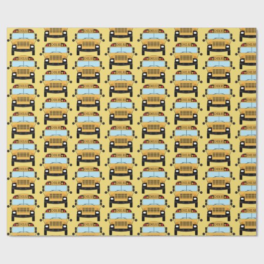 Beste schoolbuschauffeur Dank u Waardering Gift Cadeaupapier (Vlak)