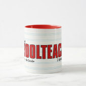 Beste schoolleraar ter wereld Grappig Spreek mijn  Mok (Midden)