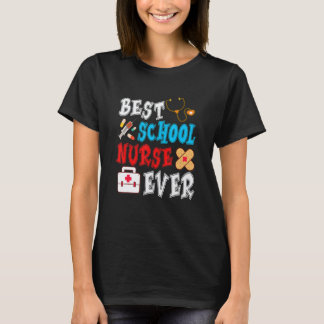 Beste schoolverpleegster ooit t-shirt