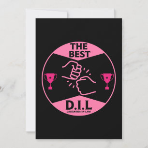 Beste schoondochter + cadeaus feestdagenkaart