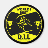 Beste schoondochter + cadeaus magneet (Voorkant)