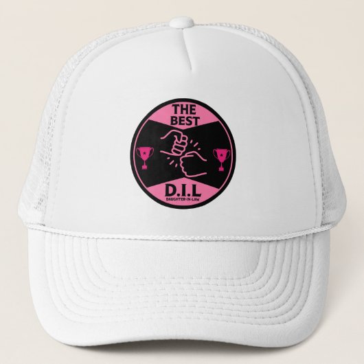 Beste schoondochter + cadeaus trucker pet (Voorkant)