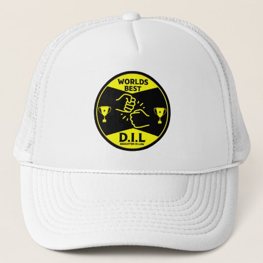 Beste schoondochter + cadeaus trucker pet (Voorkant)