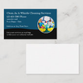 Beste schoonmaakservice Visitekaartjes Nieuw (Voorkant / Achterkant)