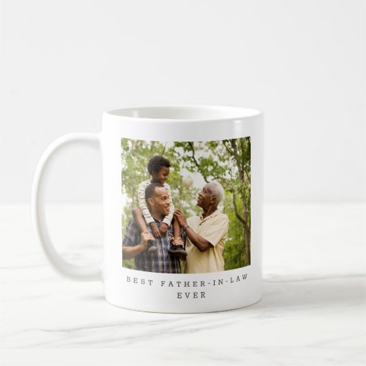 Beste schoonvader ooit Foto Persoonlijk Koffiemok (Links)