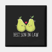 Beste schoonzoon bruidegom Funny echtgenoot te zij Magneet (Voorkant)