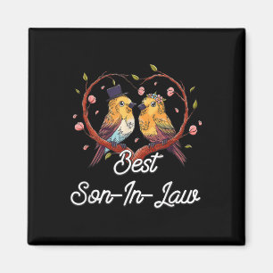 Beste schoonzoon Groom Funny Husband om Humor te z Magneet