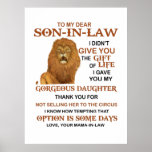 Beste schoonzoon, ik heb u mijn geweldige dochter  poster<br><div class="desc">To My Dear Son-In-Law I Gave You My Gorgeous Daughter</div>