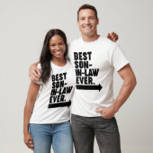 Beste schoonzoon ooit t-shirt (Unisex)