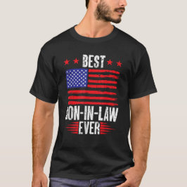 Beste schoonzoon ooit US Flag  T-shirt