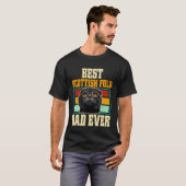 Beste Schotse Fold Papa Ooit Kat T-shirt (Voorkant volledig)