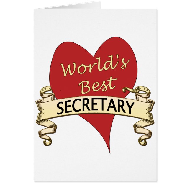Beste secretaris van de wereld (Voorkant)