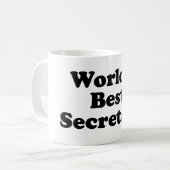 Beste secretaris van de wereld koffiemok (Voorkant links)