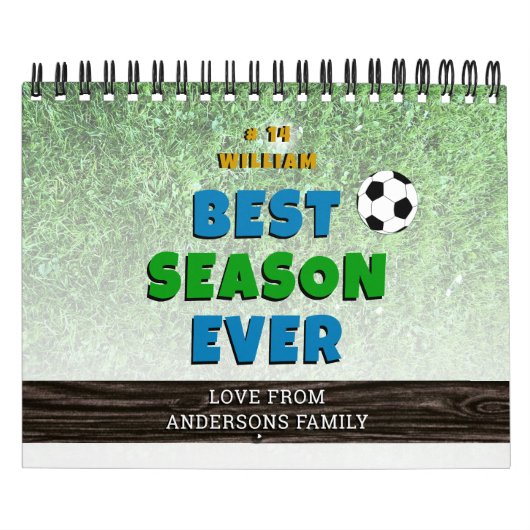 Beste SEIZOEN ooit, Voetbal, Sportmedewerkers Kalender (Hoes)